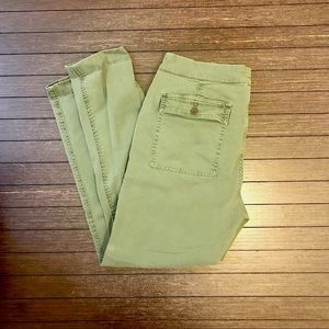 J Crew Army Green Pants